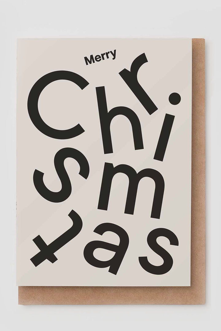 Merry Christmas Greetings Card