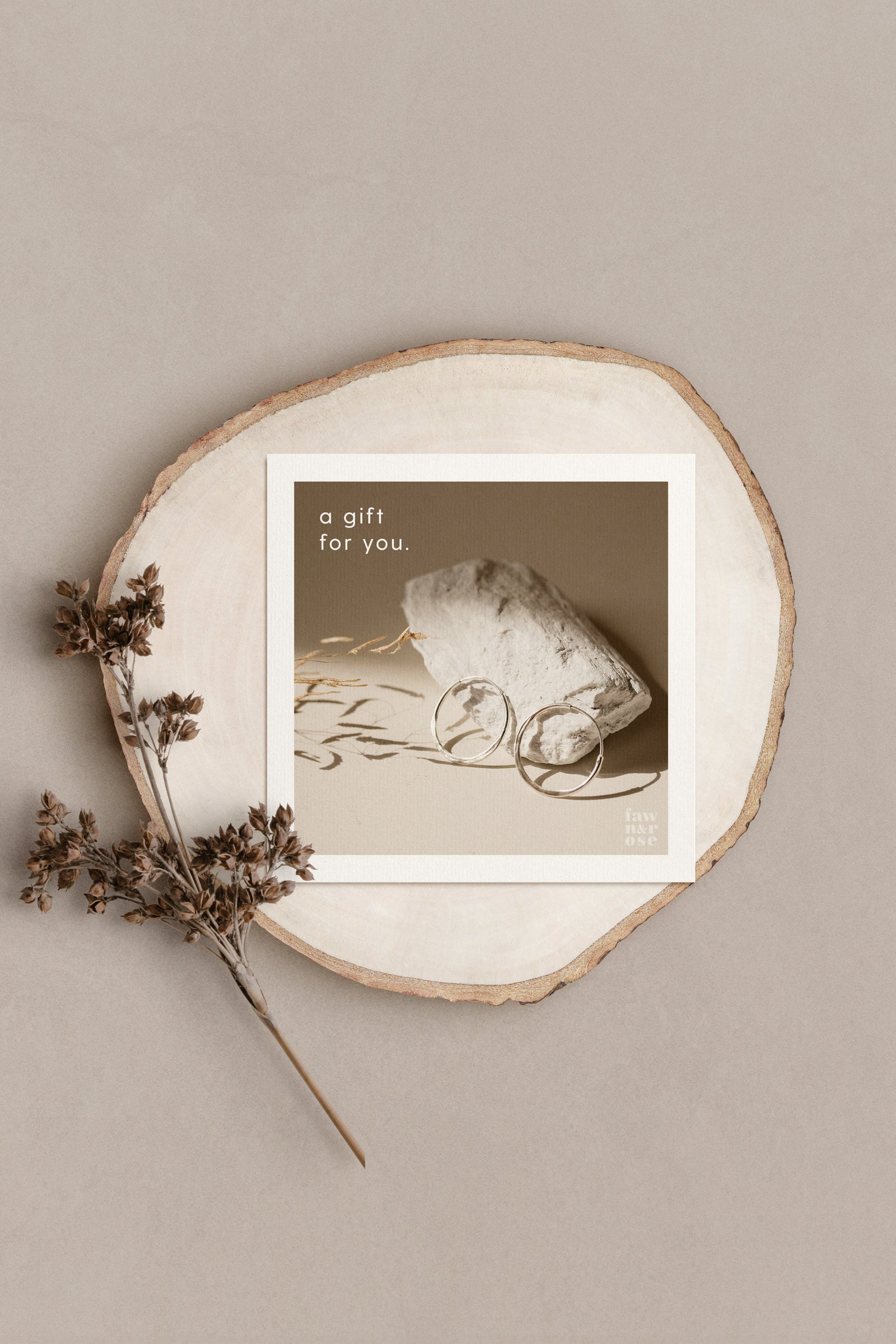 E-Gift Card Gift Card Fawn and Rose 